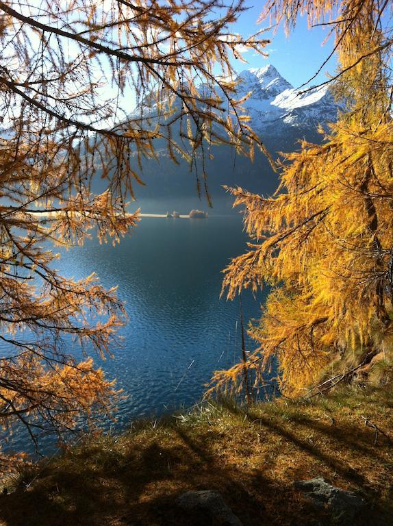 Hotel Poestli Maloja Buitenkant foto